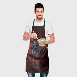 Фартук кулинарный Сердцеед, цвет: 3D-принт — фото 2