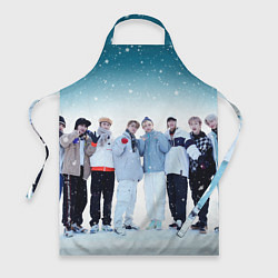 Фартук кулинарный Stray Kids winter, цвет: 3D-принт