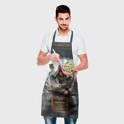Фартук кулинарный Бар ассасинов, цвет: 3D-принт — фото 2