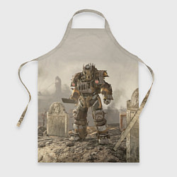 Фартук Bone raider power armor skin in fallout