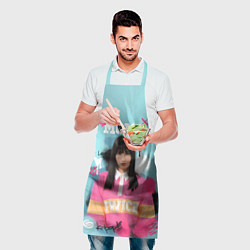 Фартук кулинарный K - pop Momo, цвет: 3D-принт — фото 2