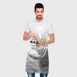 Фартук кулинарный Вадим - в красной рамке на светлом, цвет: 3D-принт — фото 2