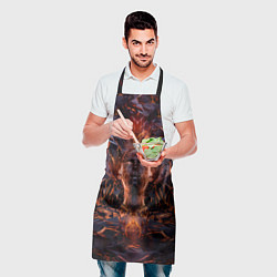 Фартук кулинарный Нейросеть - создание человека, цвет: 3D-принт — фото 2