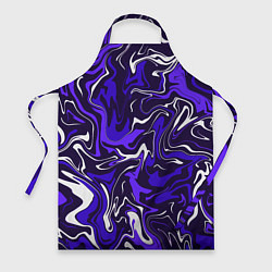 Фартук кулинарный Фиолетовая абстракция, цвет: 3D-принт