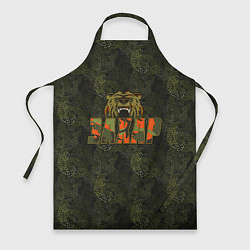 Фартук кулинарный Захар камуфляж, цвет: 3D-принт