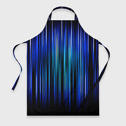 Фартук кулинарный Neon line stripes, цвет: 3D-принт