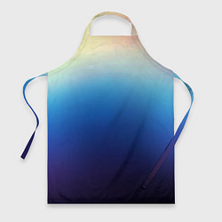 Фартук кулинарный Blue gradient colors, цвет: 3D-принт