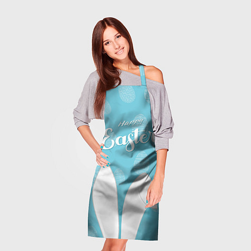 Фартук Счастливый пасхальный кролик / 3D-принт – фото 3
