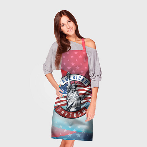 Фартук American freedom / 3D-принт – фото 3