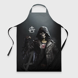 Фартук кулинарный Зомби анархист, цвет: 3D-принт