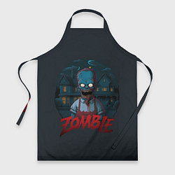 Фартук кулинарный Zombie Simpsons, цвет: 3D-принт