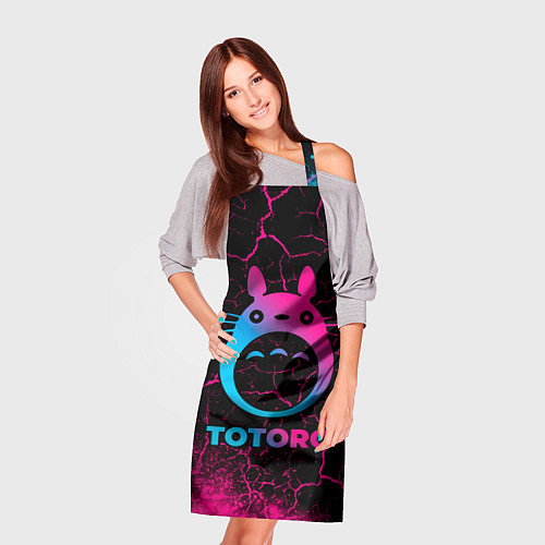 Фартук Totoro - neon gradient / 3D-принт – фото 3