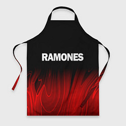 Фартук Ramones red plasma