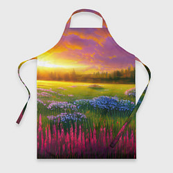 Фартук кулинарный Летний закат, цвет: 3D-принт
