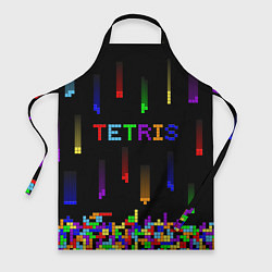 Фартук кулинарный Falling blocks tetris, цвет: 3D-принт