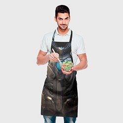 Фартук кулинарный Силовой доспех космодесантника, цвет: 3D-принт — фото 2