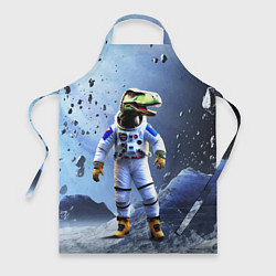 Фартук кулинарный Тираннозавр-космонавт, цвет: 3D-принт