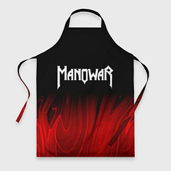 Фартук Manowar red plasma