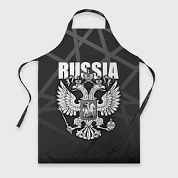Фартук кулинарный Russia - герб РФ, цвет: 3D-принт