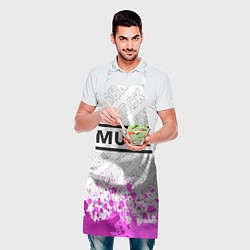 Фартук кулинарный Muse rock legends: символ сверху, цвет: 3D-принт — фото 2