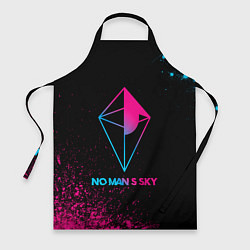 Фартук кулинарный No Mans Sky - neon gradient, цвет: 3D-принт