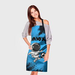 Фартук кулинарный Илюха космонавт футболист, цвет: 3D-принт — фото 2