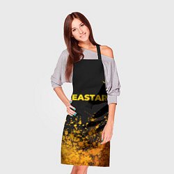 Фартук кулинарный Beastars - gold gradient: символ сверху, цвет: 3D-принт — фото 2
