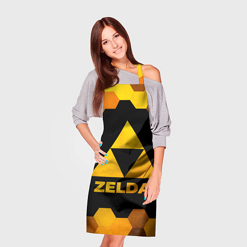 Фартук Zelda - gold gradient / 3D-принт – фото 3