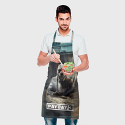Фартук кулинарный Payday 3 dog, цвет: 3D-принт — фото 2