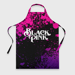 Фартук кулинарный Blackpink - neon, цвет: 3D-принт