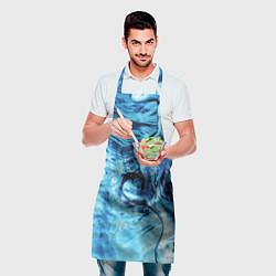 Фартук кулинарный Водная фантазия, цвет: 3D-принт — фото 2