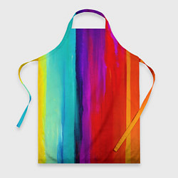 Фартук кулинарный Цвета радуги, цвет: 3D-принт