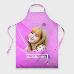 Фартук кулинарный Blackpink Lisa pink, цвет: 3D-принт