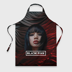 Фартук Blackpink red and black