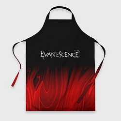 Фартук кулинарный Evanescence red plasma, цвет: 3D-принт