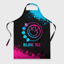 Фартук кулинарный Blink 182 - neon gradient, цвет: 3D-принт