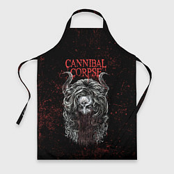 Фартук кулинарный Cannibal Corpse art, цвет: 3D-принт