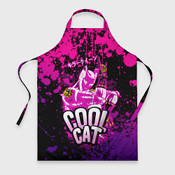 Фартук кулинарный Jo Jo - Королева убийца cool cat, цвет: 3D-принт