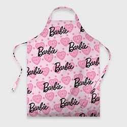 Фартук Логотип Барби и розовое кружево
