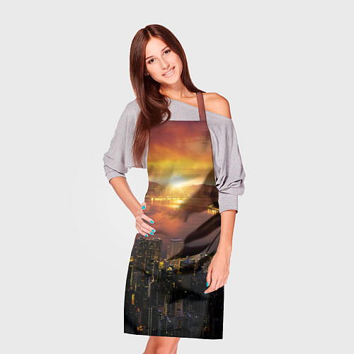 Фартук Китай - Гон конг / 3D-принт – фото 3