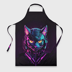 Фартук кулинарный Боевой коcмический кот, цвет: 3D-принт