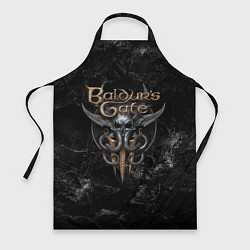 Фартук Baldurs Gate 3 dark logo