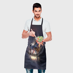 Фартук кулинарный Звездный скакун, цвет: 3D-принт — фото 2