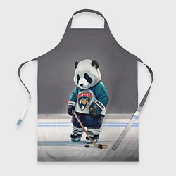 Фартук кулинарный Panda striker of the Florida Panthers, цвет: 3D-принт