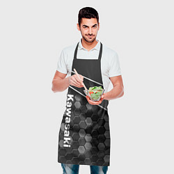 Фартук кулинарный Kawasaki - технологическая, цвет: 3D-принт — фото 2