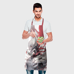 Фартук кулинарный Зловещий андроид, цвет: 3D-принт — фото 2