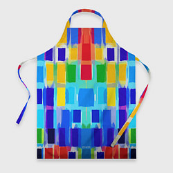Фартук кулинарный Colorful strips - pop art - vogue, цвет: 3D-принт