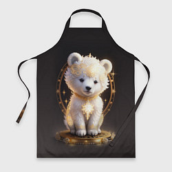 Фартук кулинарный Белый медвежонок, цвет: 3D-принт