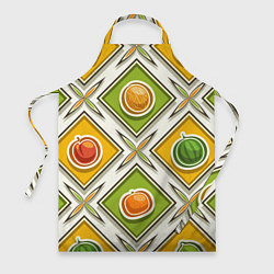 Фартук Fruits and berries pattern