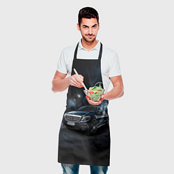 Фартук кулинарный Mercedes Benz galaxy, цвет: 3D-принт — фото 2
